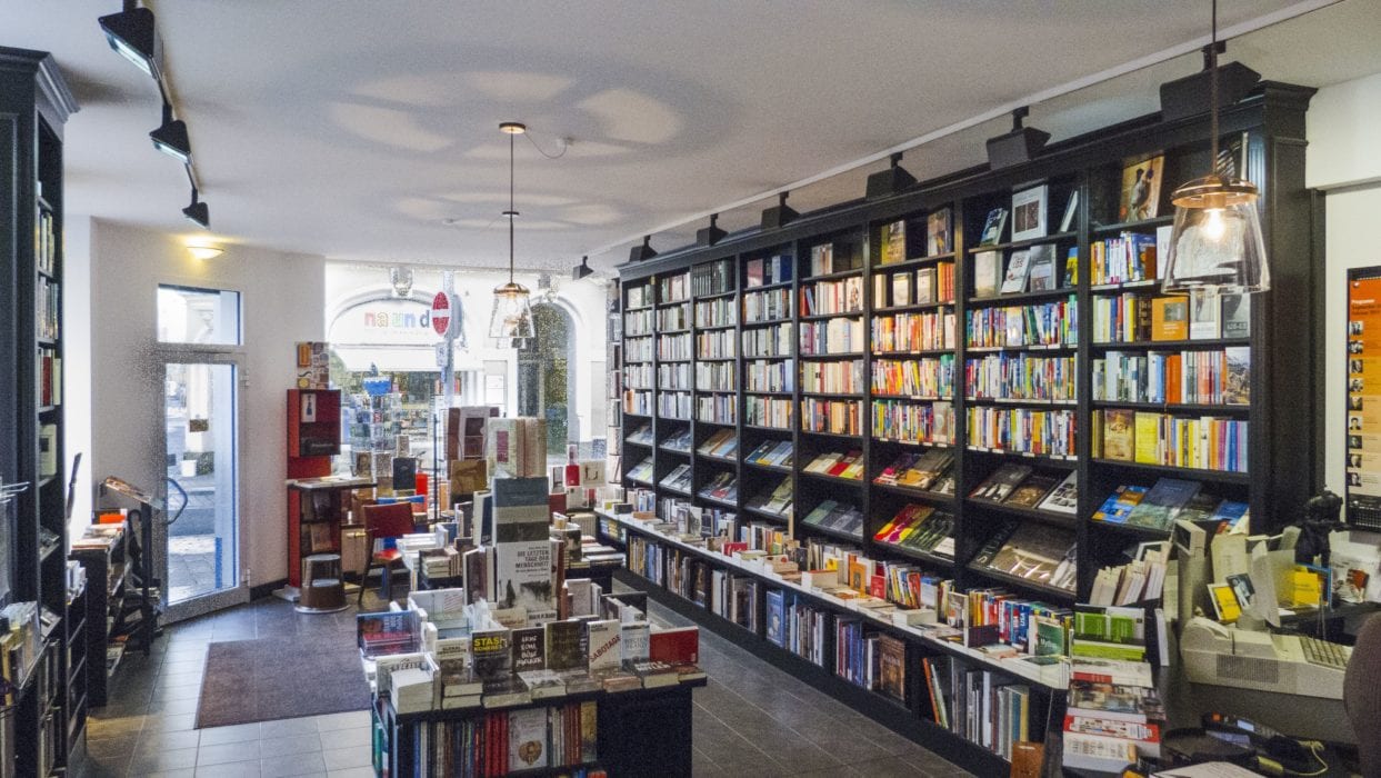 Innenansicht Akademische Buchhandlung Calvör
