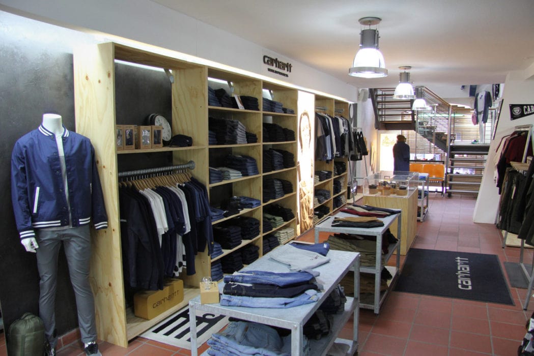 Big Lebowski Streetwear-Shop - Innenansicht